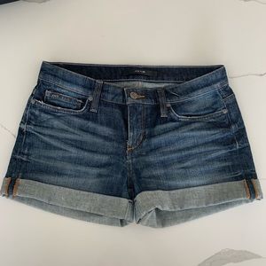 Joe’s jeans cuffed Jean shorts